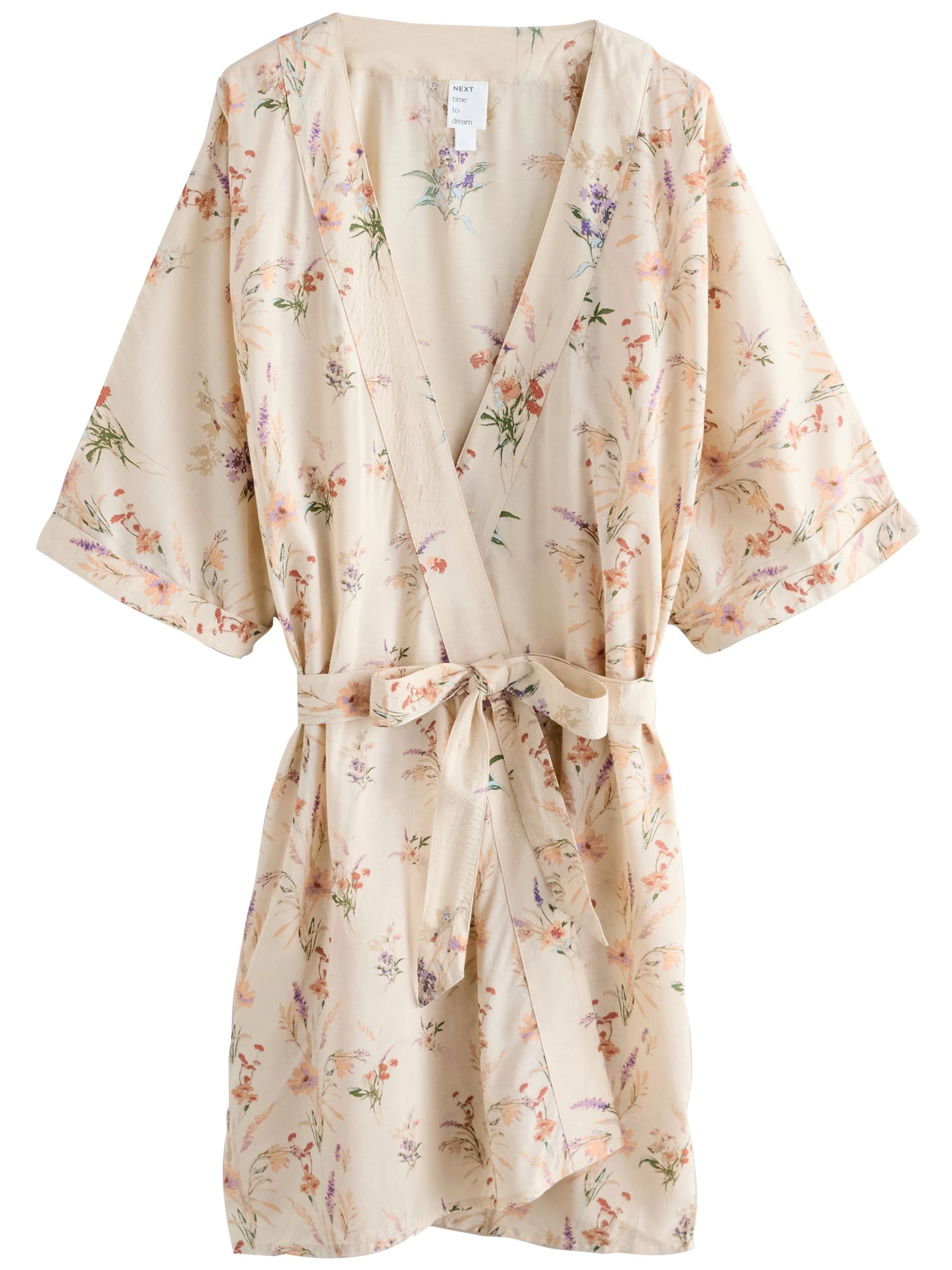 Next Домашний халат в Белый: спереди