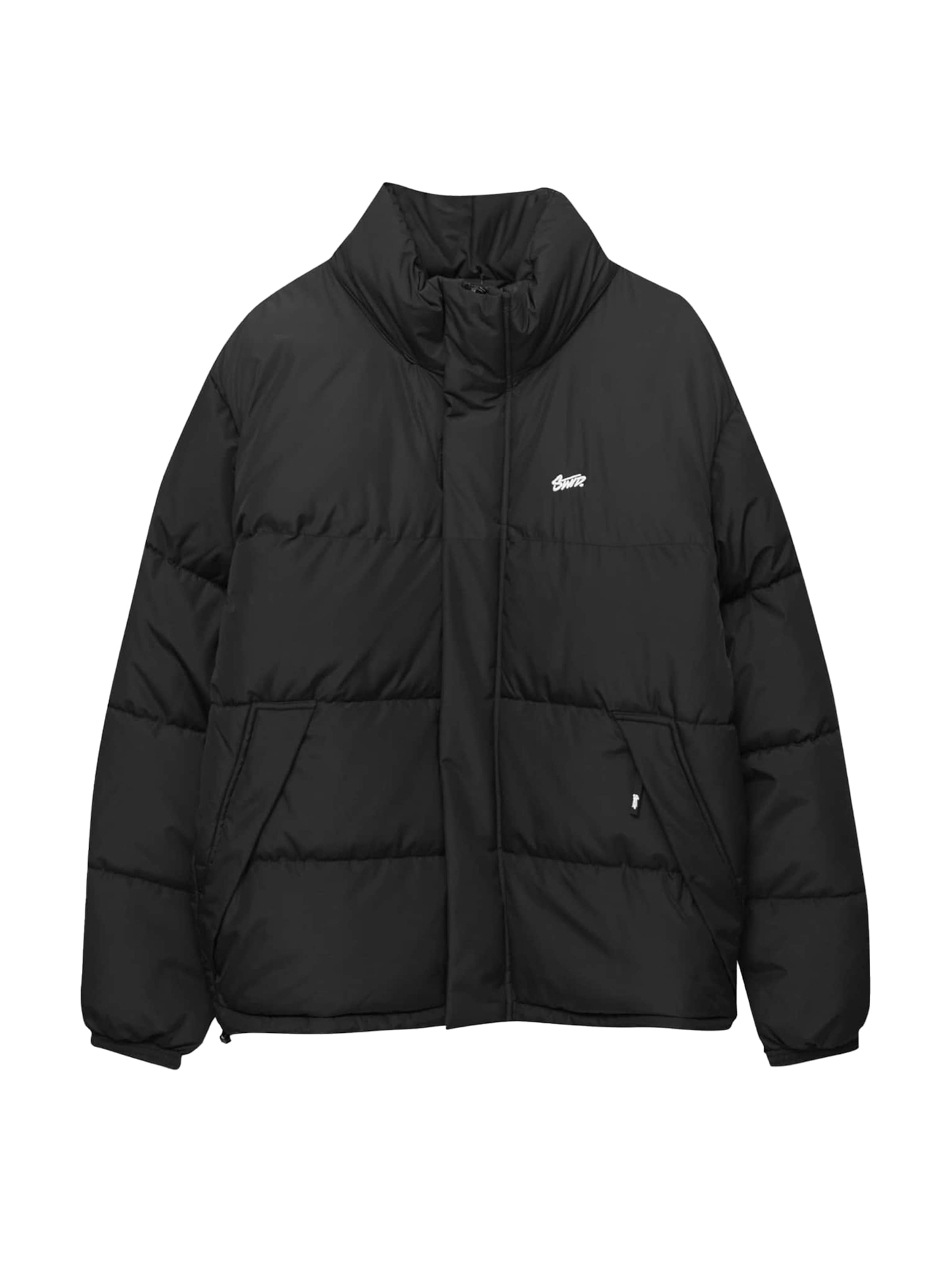 Pull&Bear Prechodná bunda - Čierna: predná strana