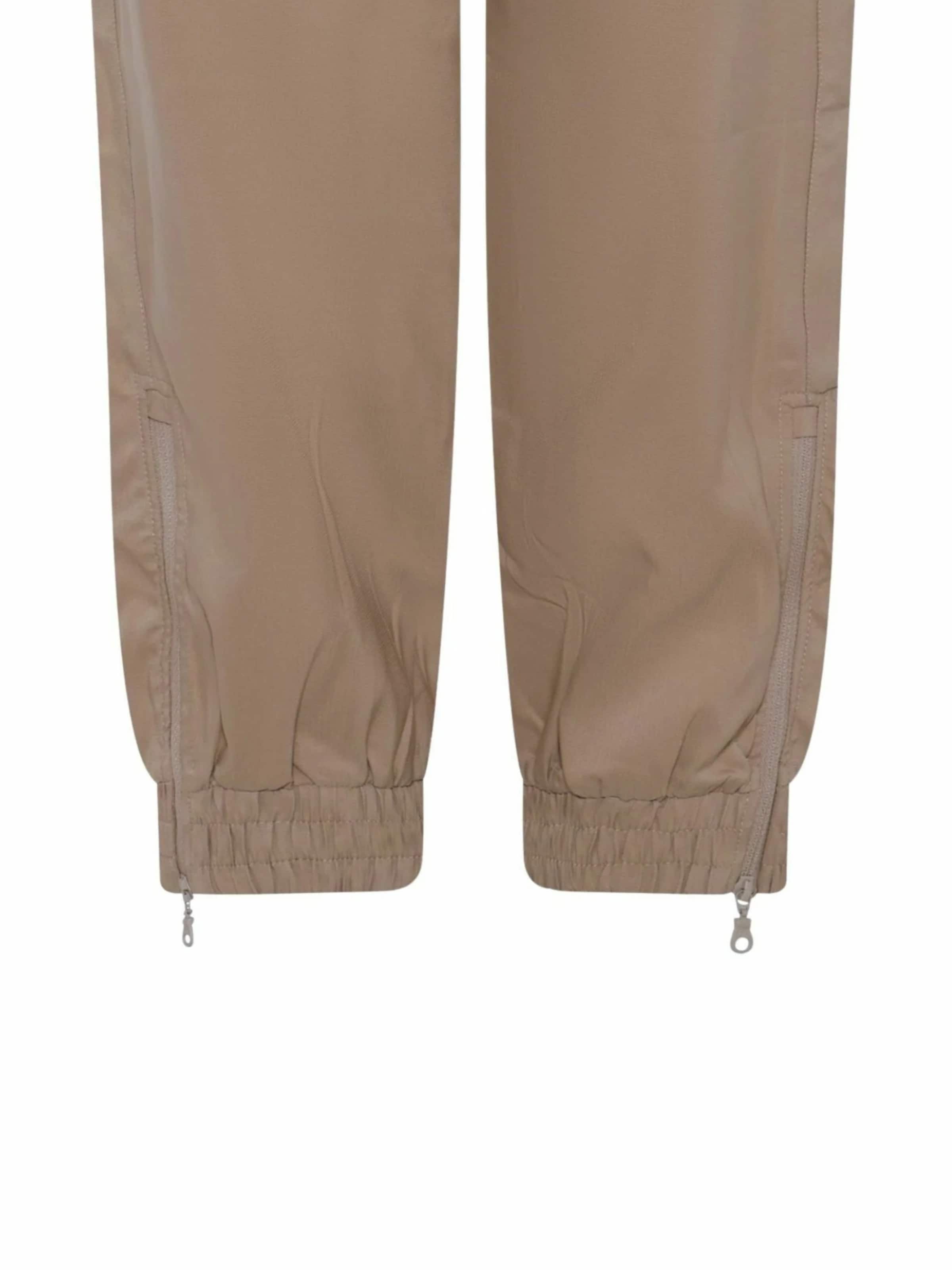 Girlfriend Collective Tapered Sportsbukser 'Summit' i brun