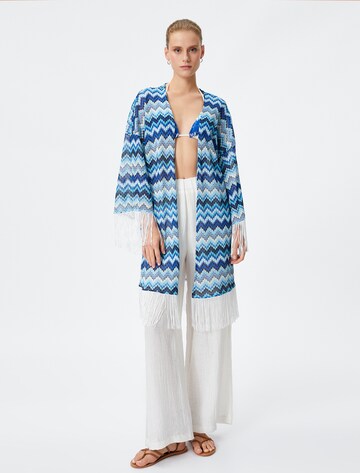Koton Kimono in Blauw: voorkant