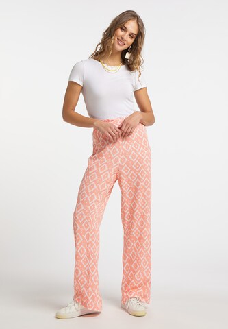 IZIA Loose fit Trousers in Orange