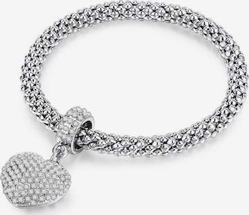 Bracelet Lulu & Jane en argent : devant