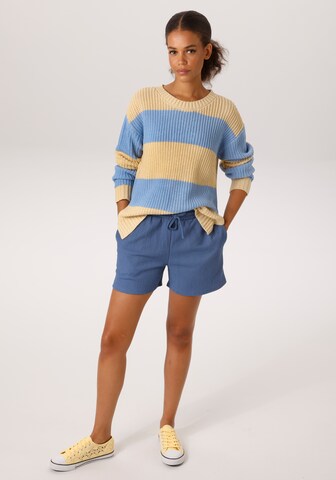 Aniston CASUAL Pullover in Blau