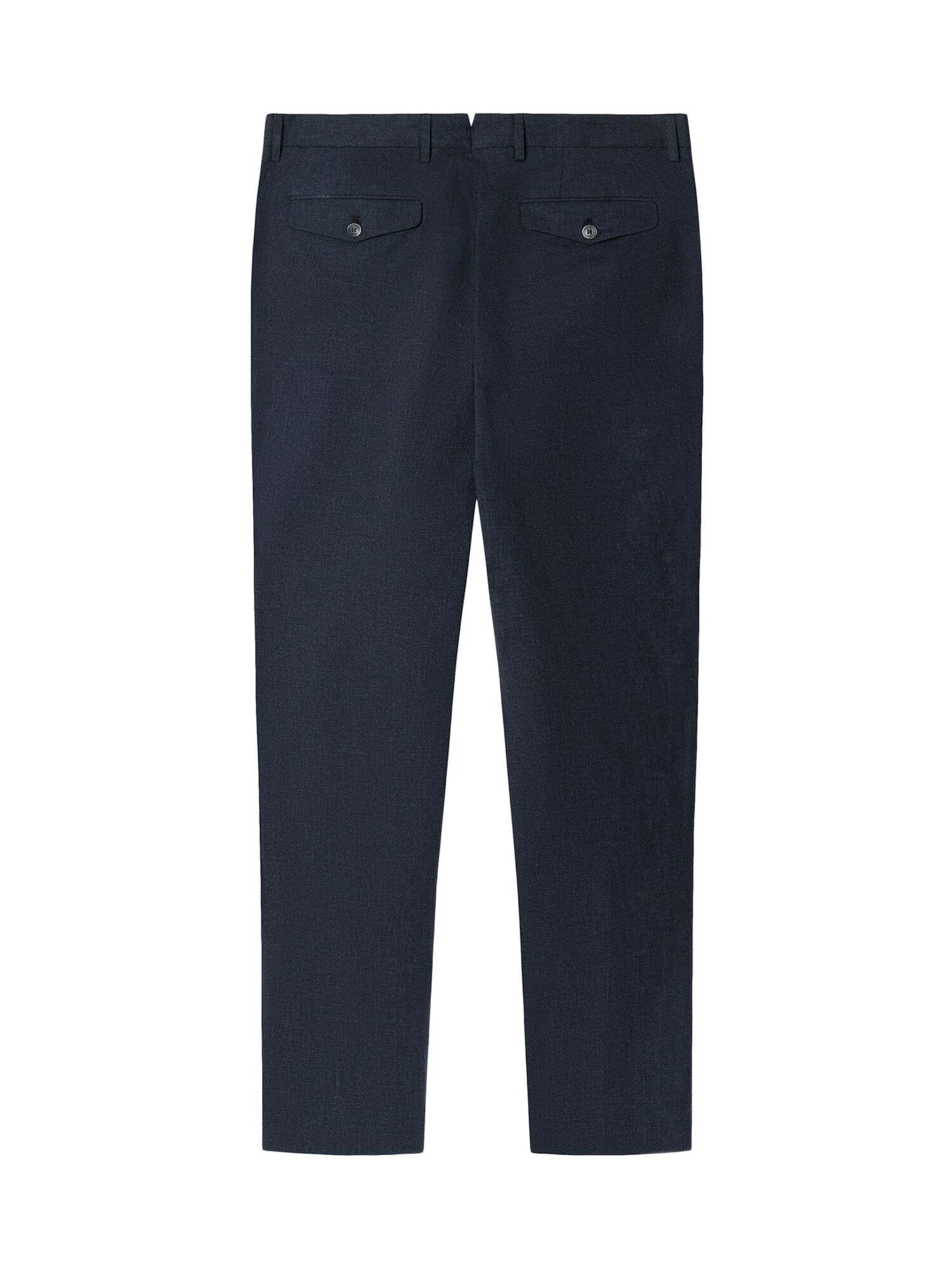 Carlo Colucci Slimfit Hose 'Kensington' in Blau