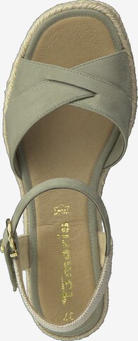 Tamaris Strap Sandals '28367' in Green