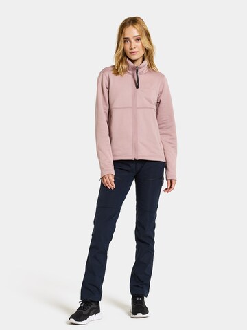 Didriksons Fleece Jacket 'LEAH' in Pink