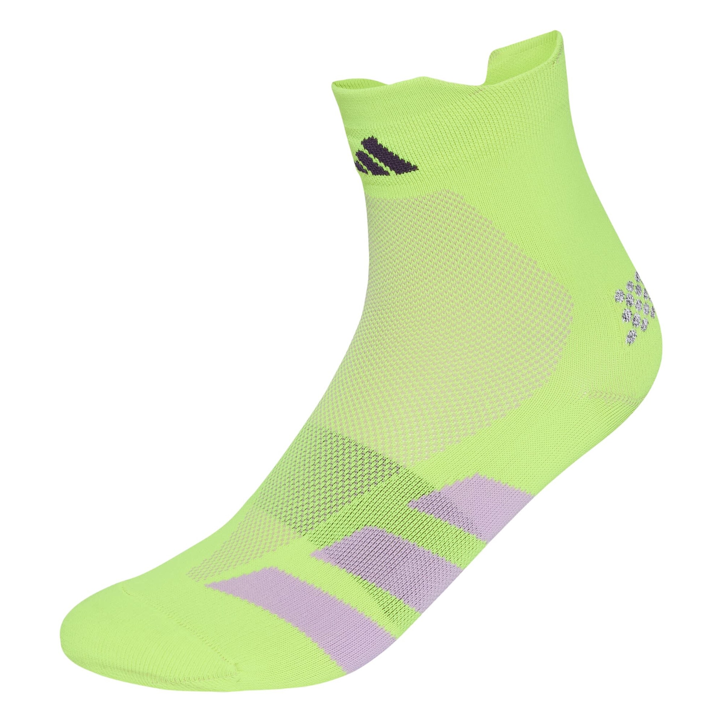 Șosete sport 'Adizero' de la ADIDAS PERFORMANCE pe galben: față
