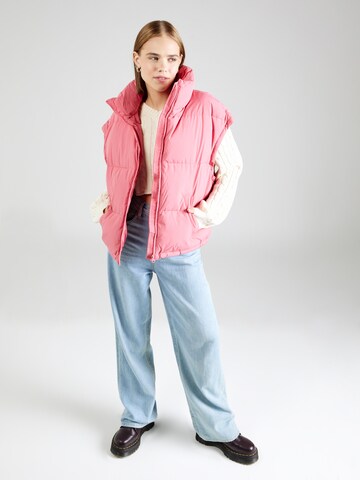 UNITED COLORS OF BENETTON Overgangsjakke 'JACKET' i pink