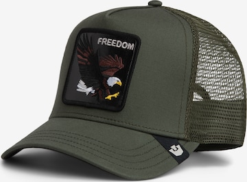 GOORIN Bros. Lippalakki 'Freedom Eagle' värissä vihreä: etupuoli