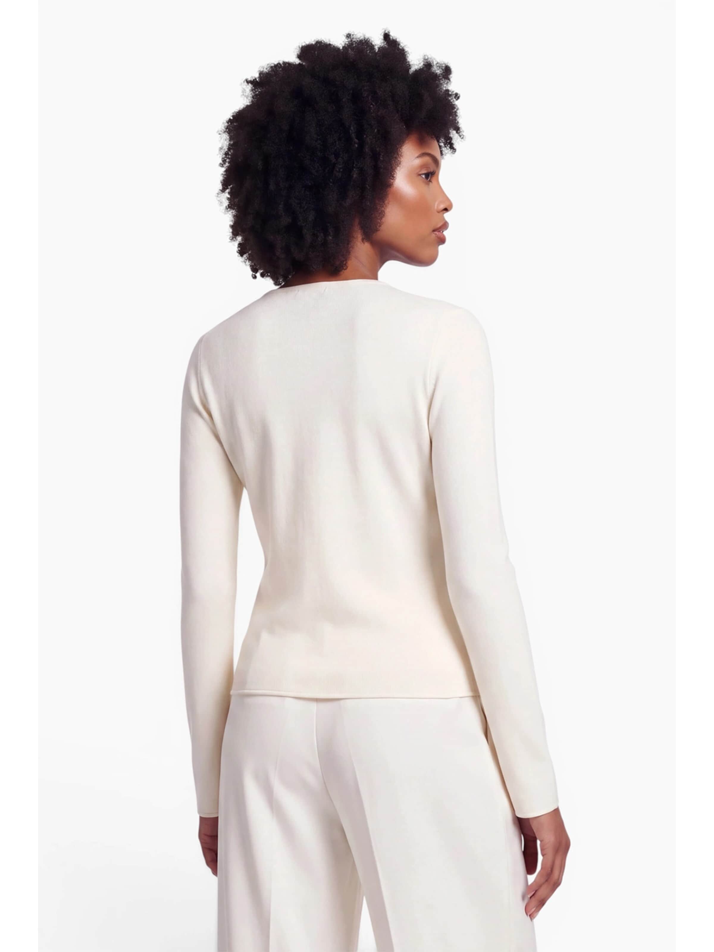 Cardigan 'Letizia' Anse Victorin en beige