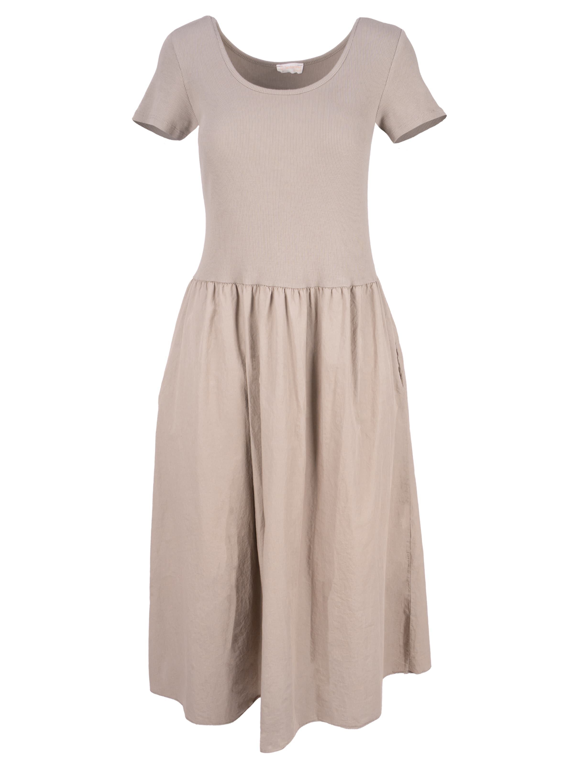 Seasons of April Zomerjurk 'Ayda' in Beige: voorkant