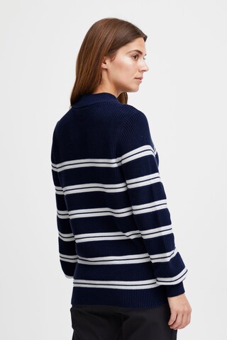 Fransa Sweater in Blue