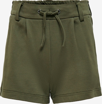 Pantaloni 'Poptrash' di ONLY GIRLS in verde: frontale