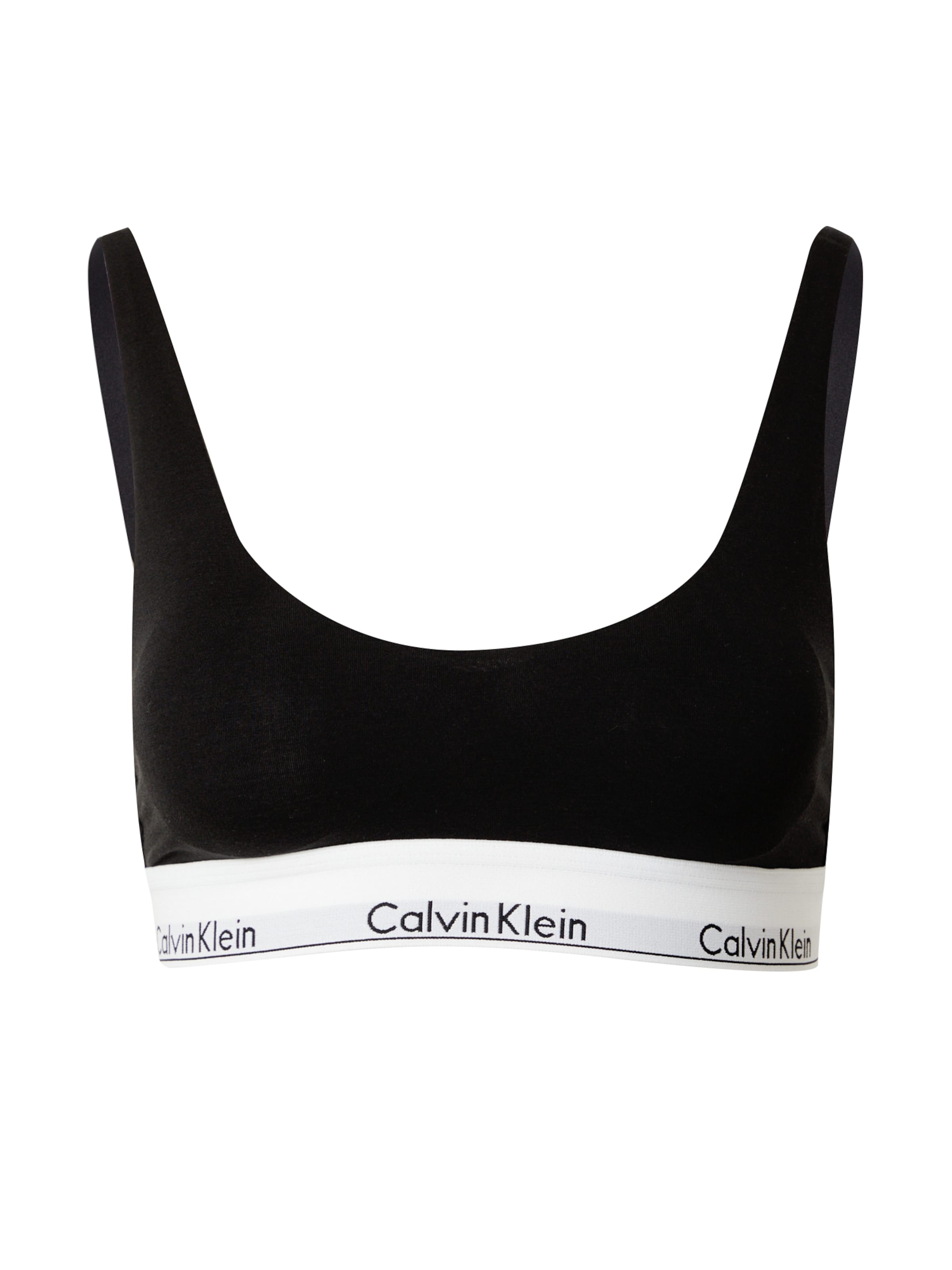 Calvin Klein Underwear Nedrček | črna barva: sprednja stran