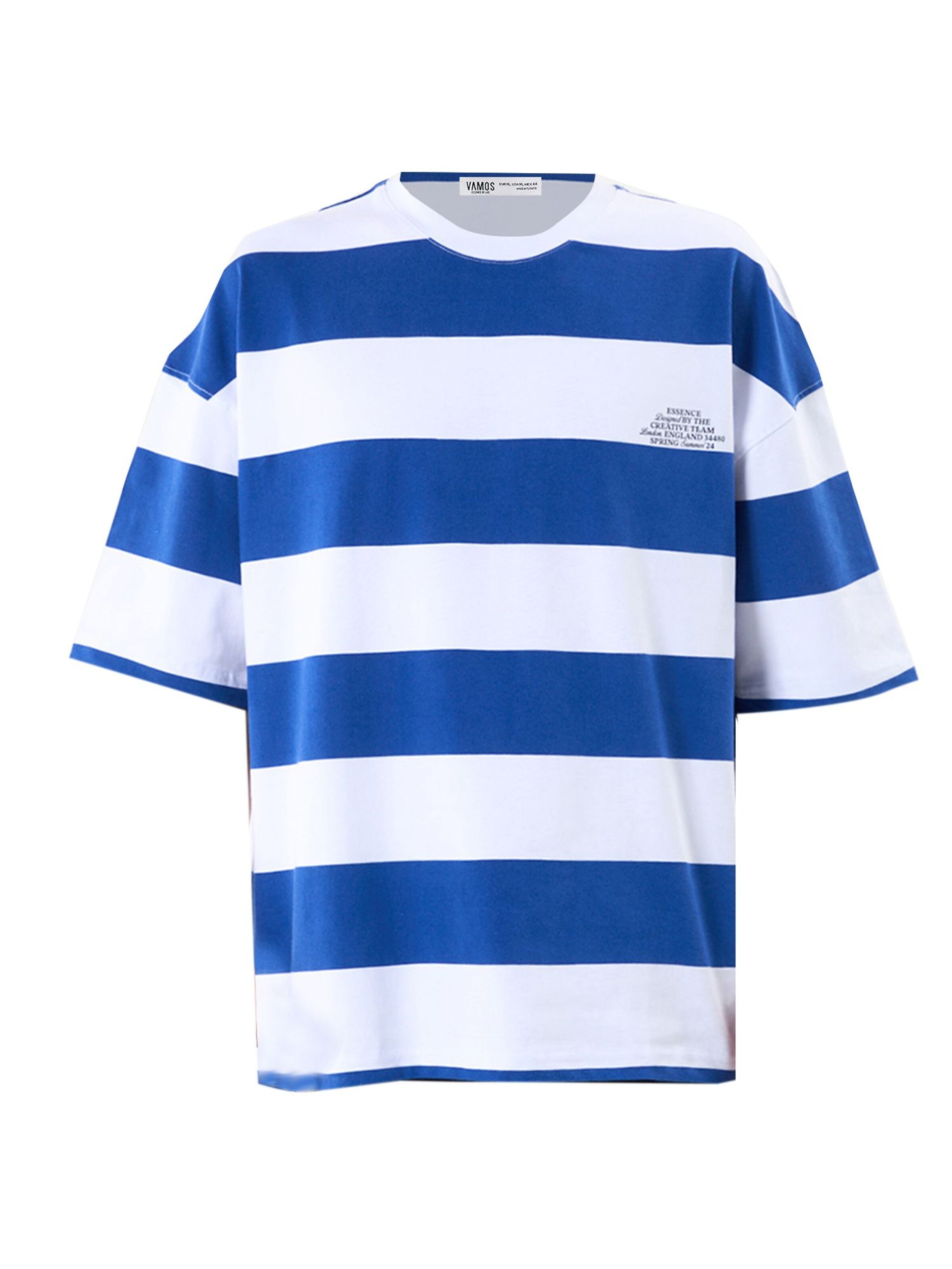 VAMOS CLO Μπλουζάκι σε μπλε: μπροστά