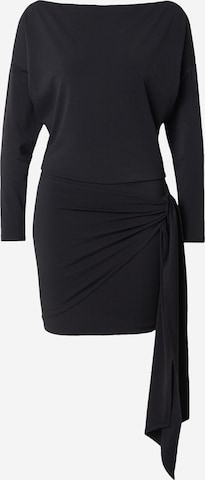 Abercrombie & FitchHaljina - crna boja: prednji dio