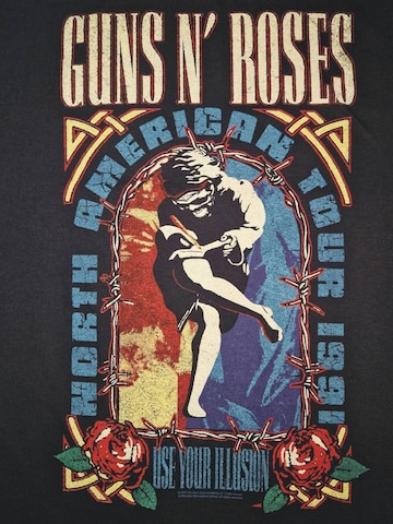 Felpa 'Guns N´ Roses Use Your Illution Skull Sweatshirt' di GUNS N' ROSES in nero