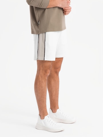 Ombre Regular Broek in Wit