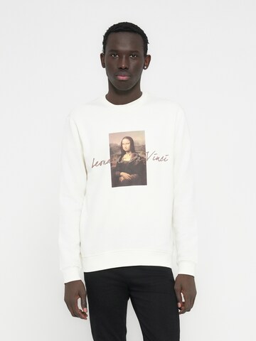 Only & Sons Majica 'ONSMONALISA' | bela barva: sprednja stran