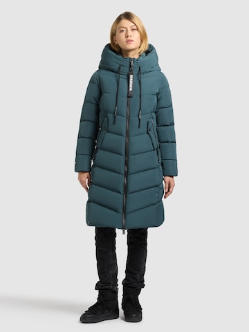 khujo Winter Coat 'Mikia4' in Green: front