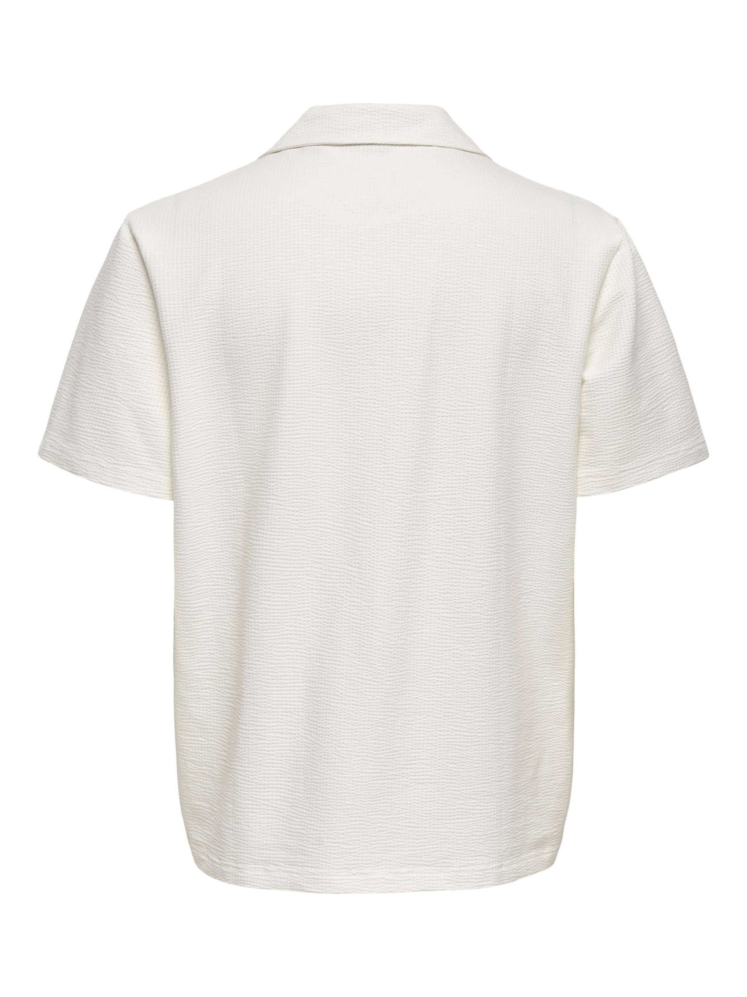 Fit confort Chemise 'ONSKian' Only & Sons en blanc