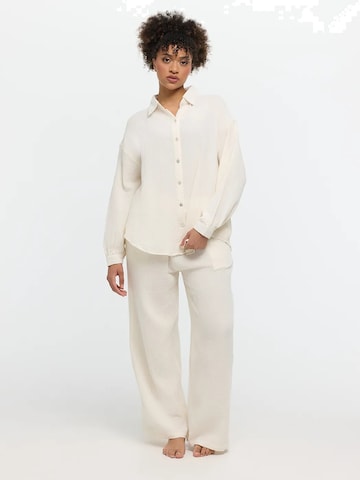 cfab Baggy Trousers 'Musselin Pants' in White