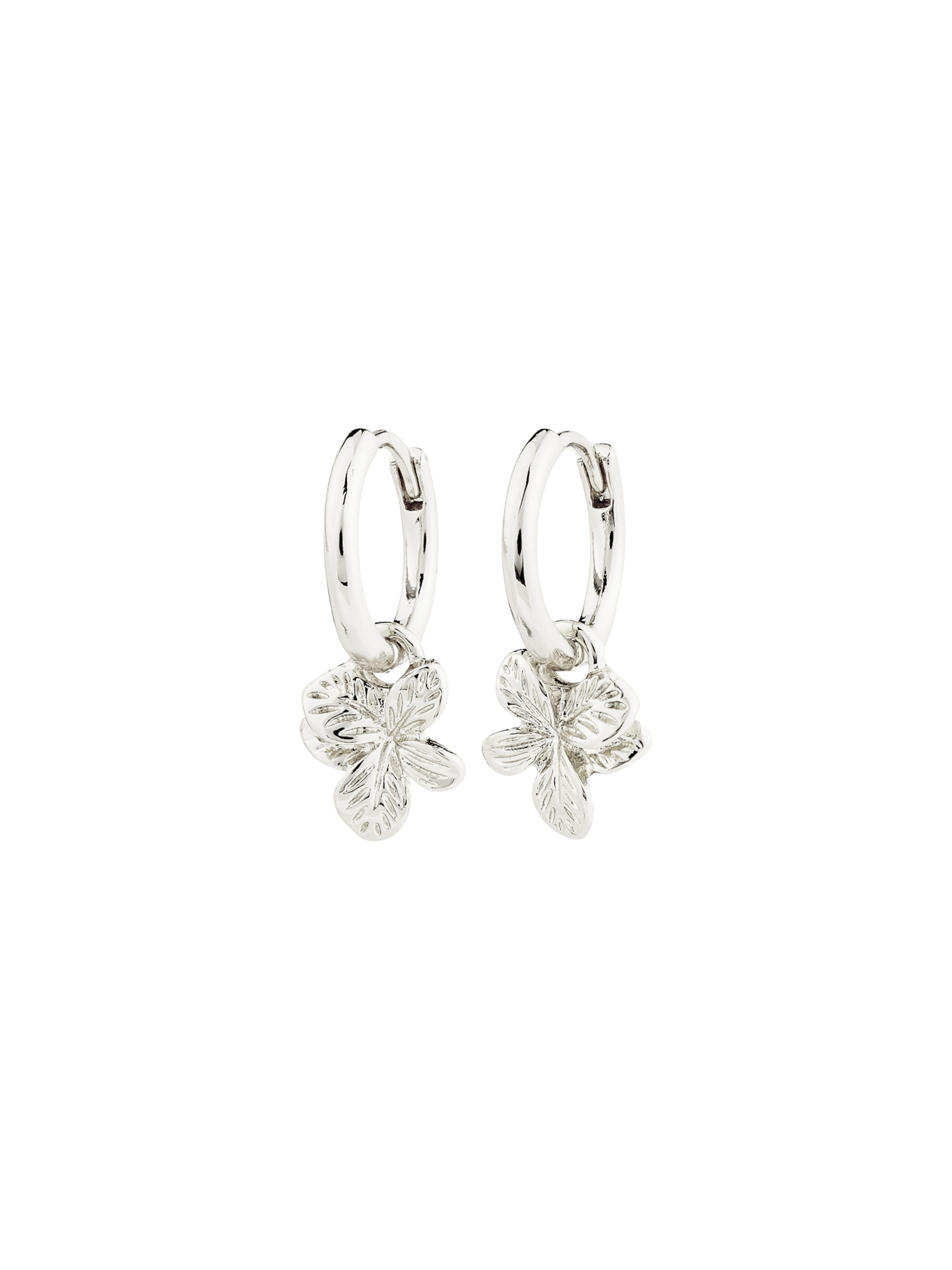Boucles d'oreilles 'Charmaine' Pilgrim en argent : devant