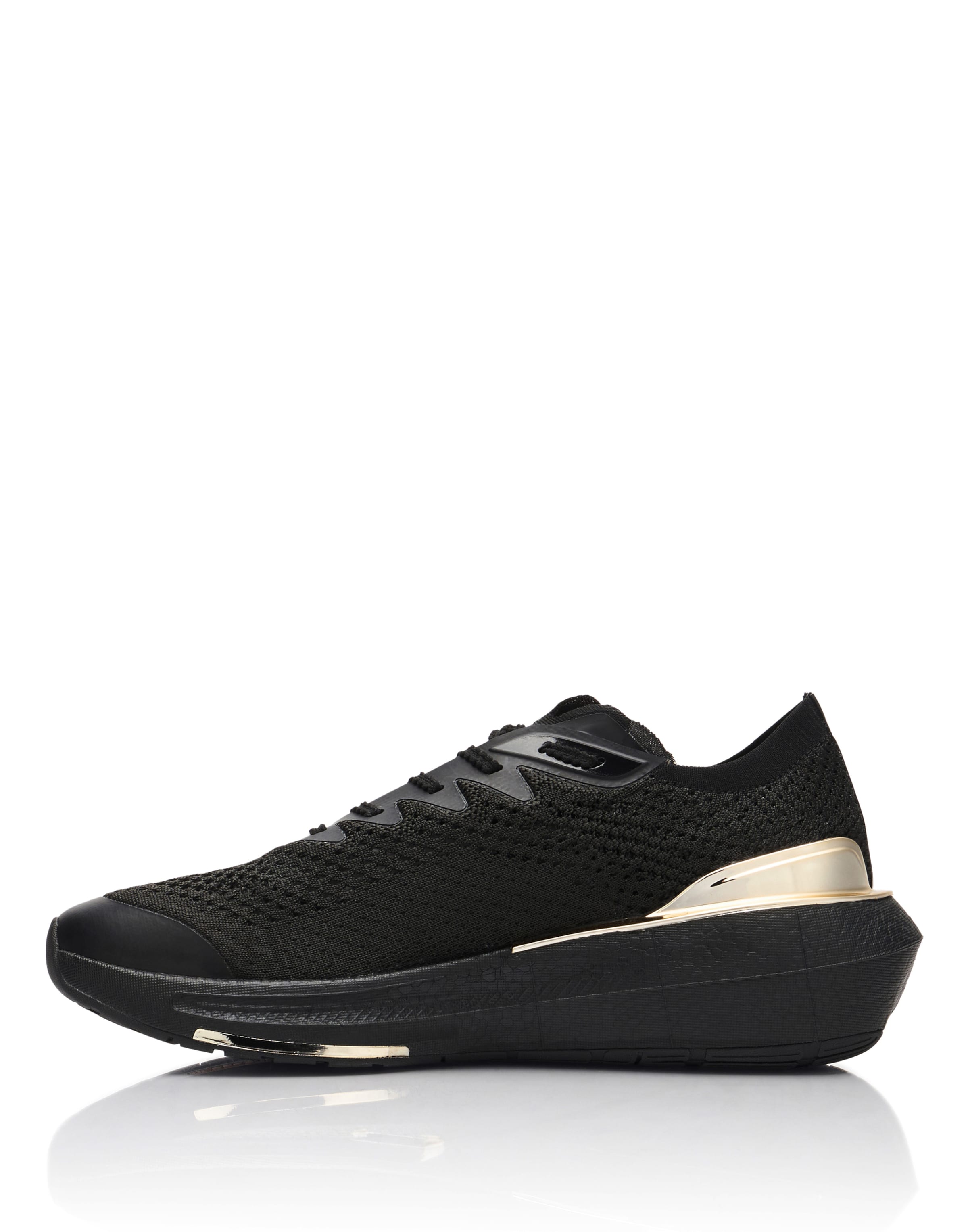 Baskets basses Plein Sport en noir : devant