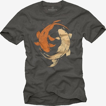 MAKAYA Shirt in Grey: front