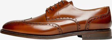 Henry Stevens Lace-Up Shoes 'Winston' in Brown