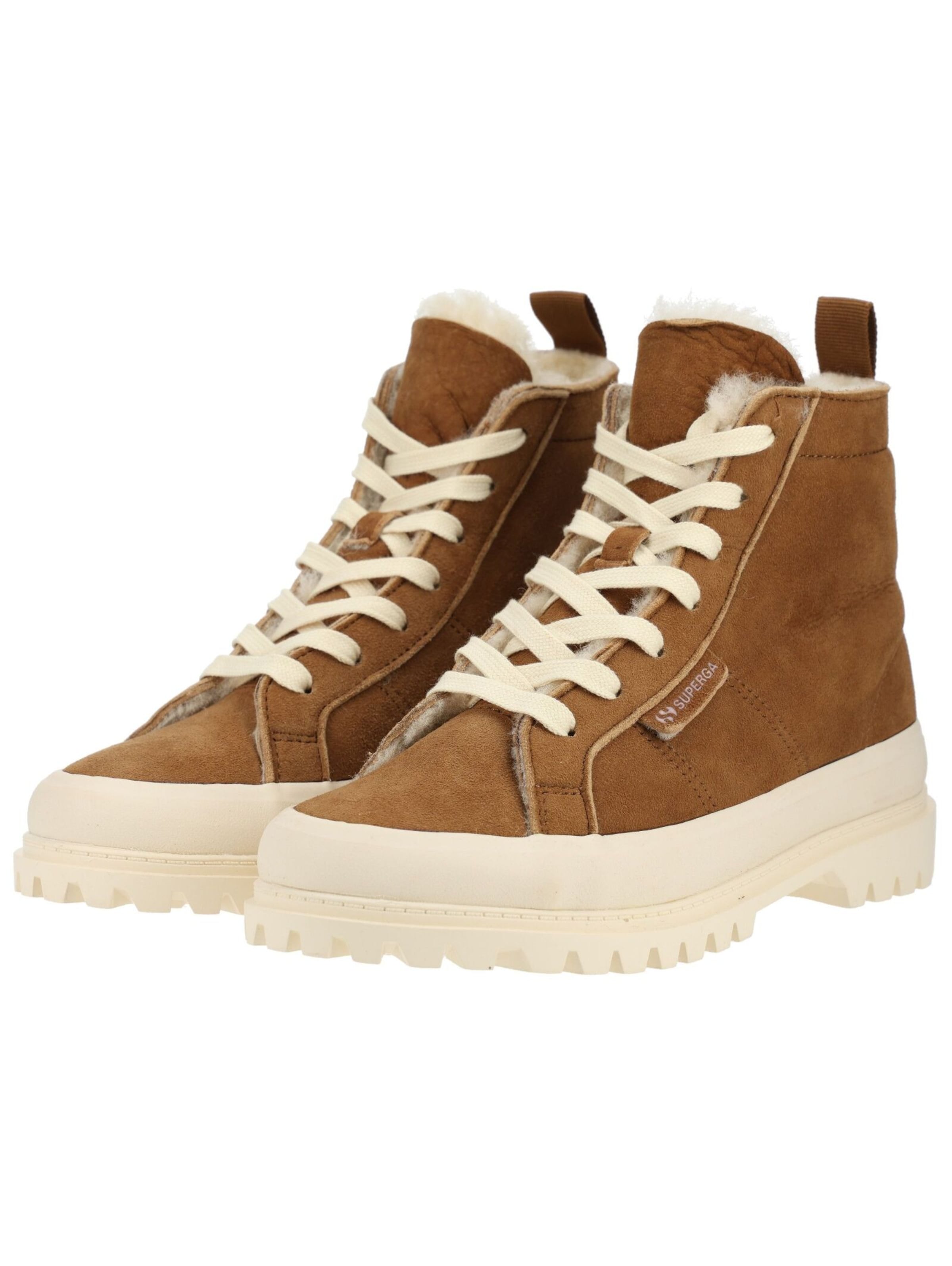 SUPERGA Stiefelette in Braun