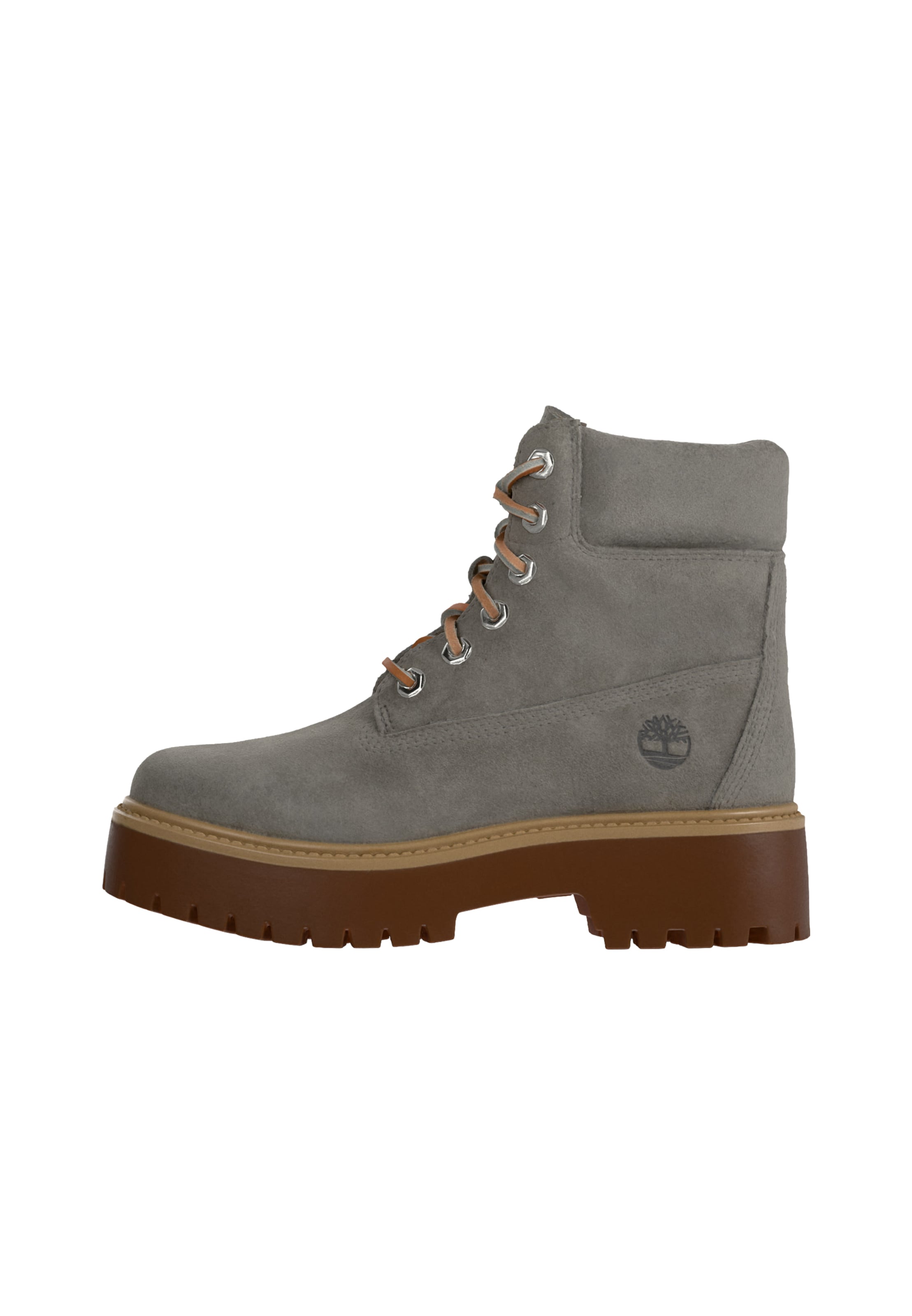 TIMBERLAND Μποτάκι με κορδόνια σε γκρι: μπροστά
