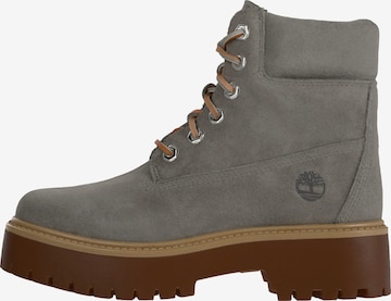 TIMBERLAND Ботинки на шнуровке в Серый: спереди
