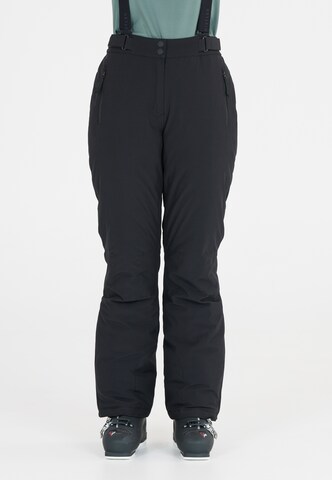 Whistler Regular Skihose 'Portivo' in Schwarz: Vorderseite