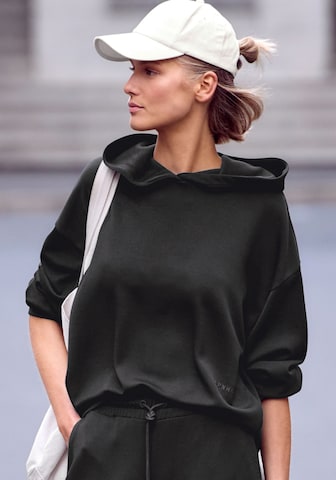 Sweat-shirt Copenhagen Studios en noir : devant