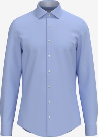 SEIDENSTICKER Slim fit Business shirt 'Schwarze Rose' in Blue: front