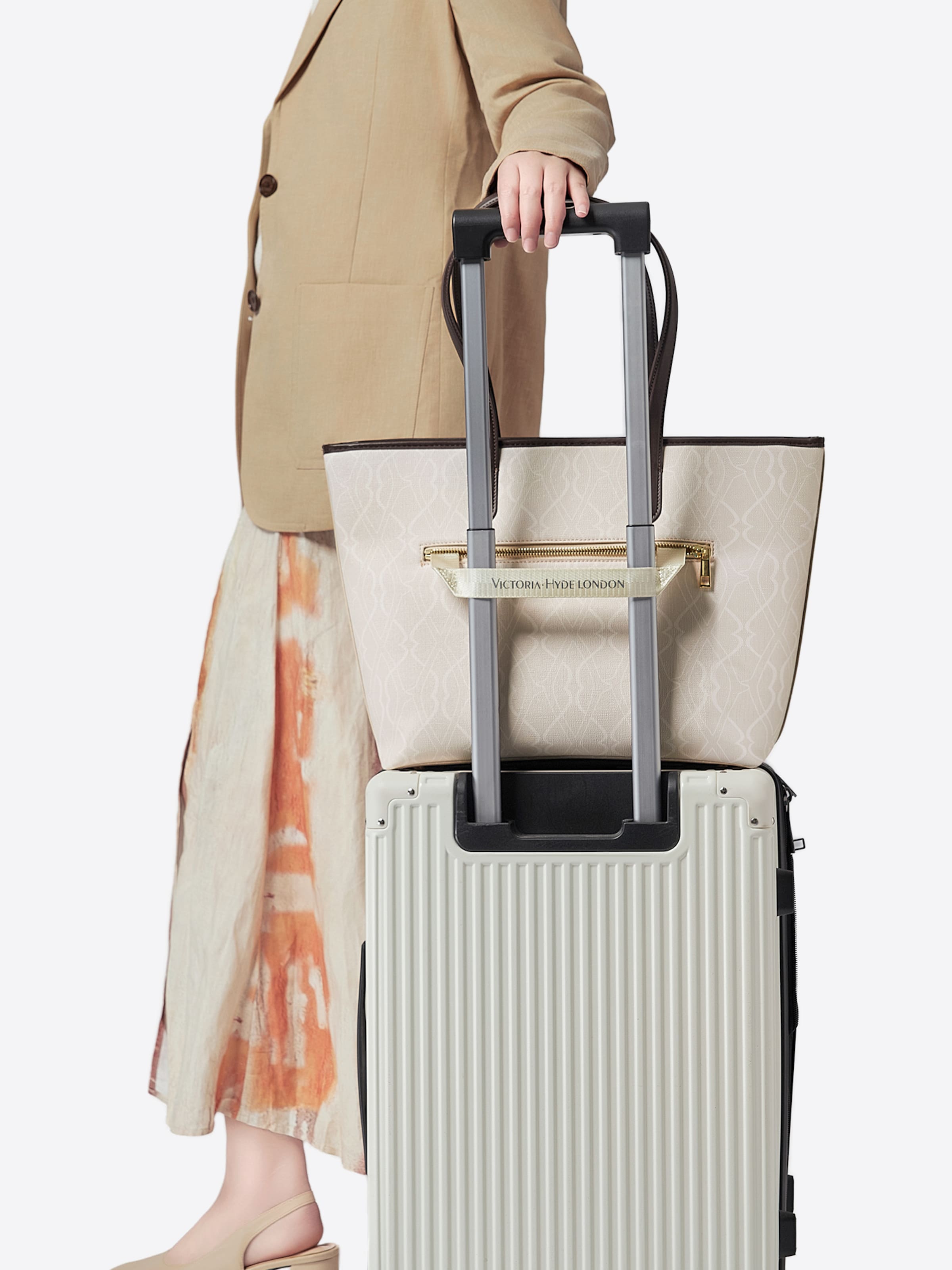 Victoria Hyde Handtas ' Yoana  ' in Beige