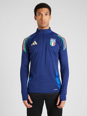 ADIDAS PERFORMANCE - Camiseta funcional en azul: frente