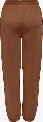 JDY - Tapered Pantalón 'KELLY' en marrón
