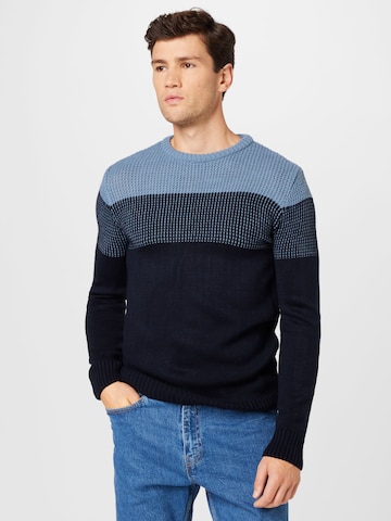 Trendyol Sweater in Blue: front