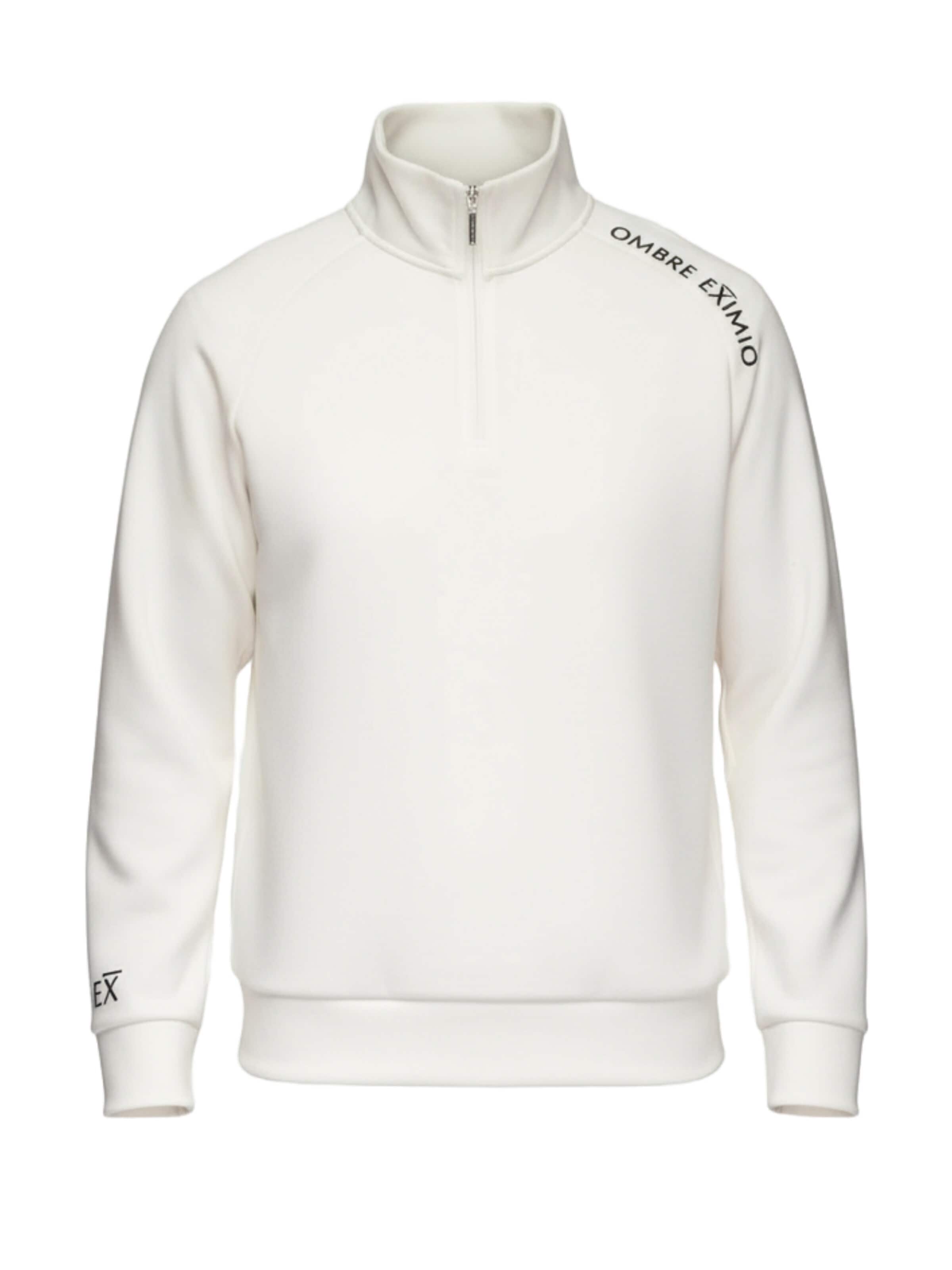 Felpa di Ombre in bianco: frontale