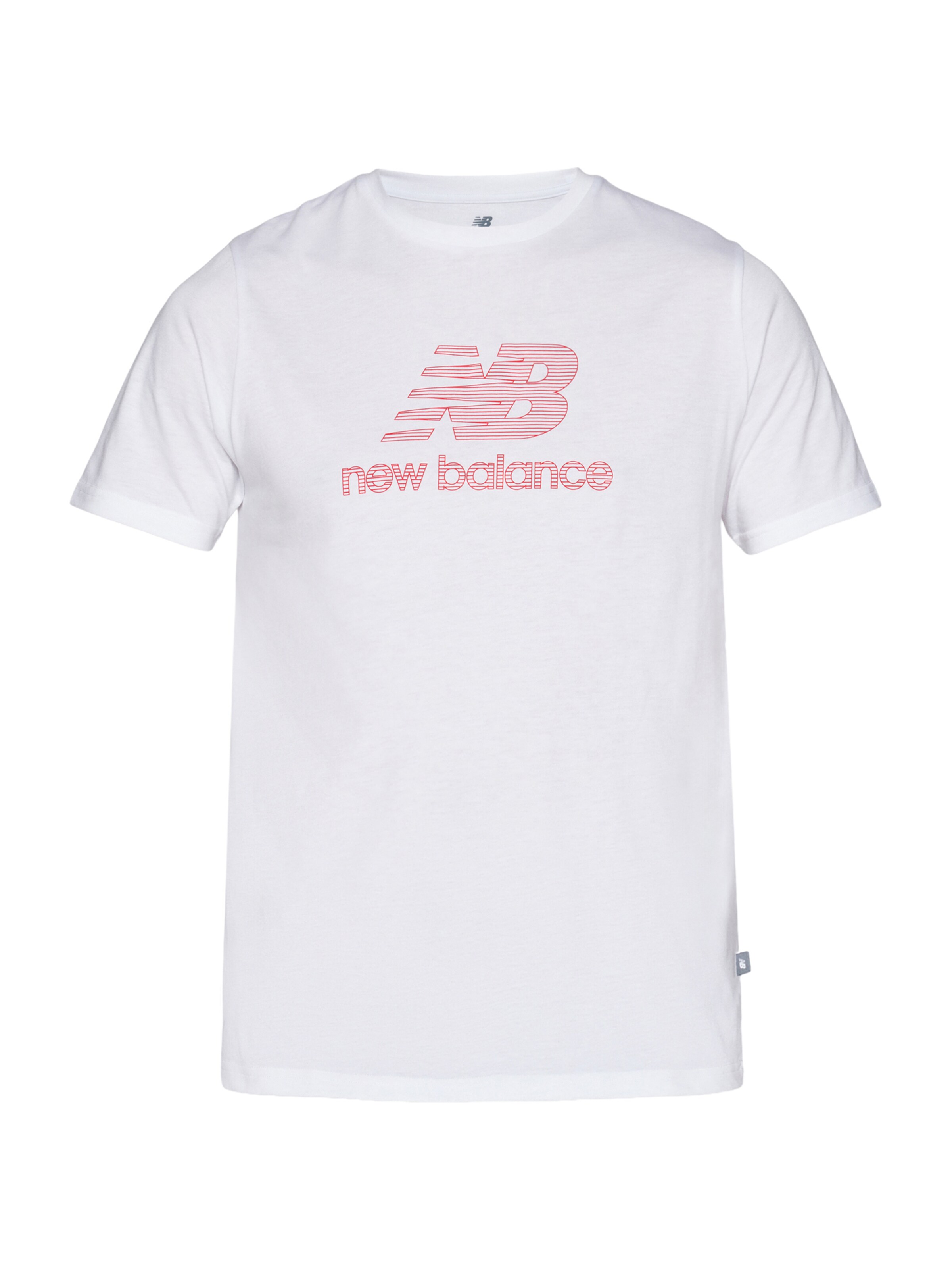 new balance Functioneel shirt 'Heathertech' in Wit: voorkant