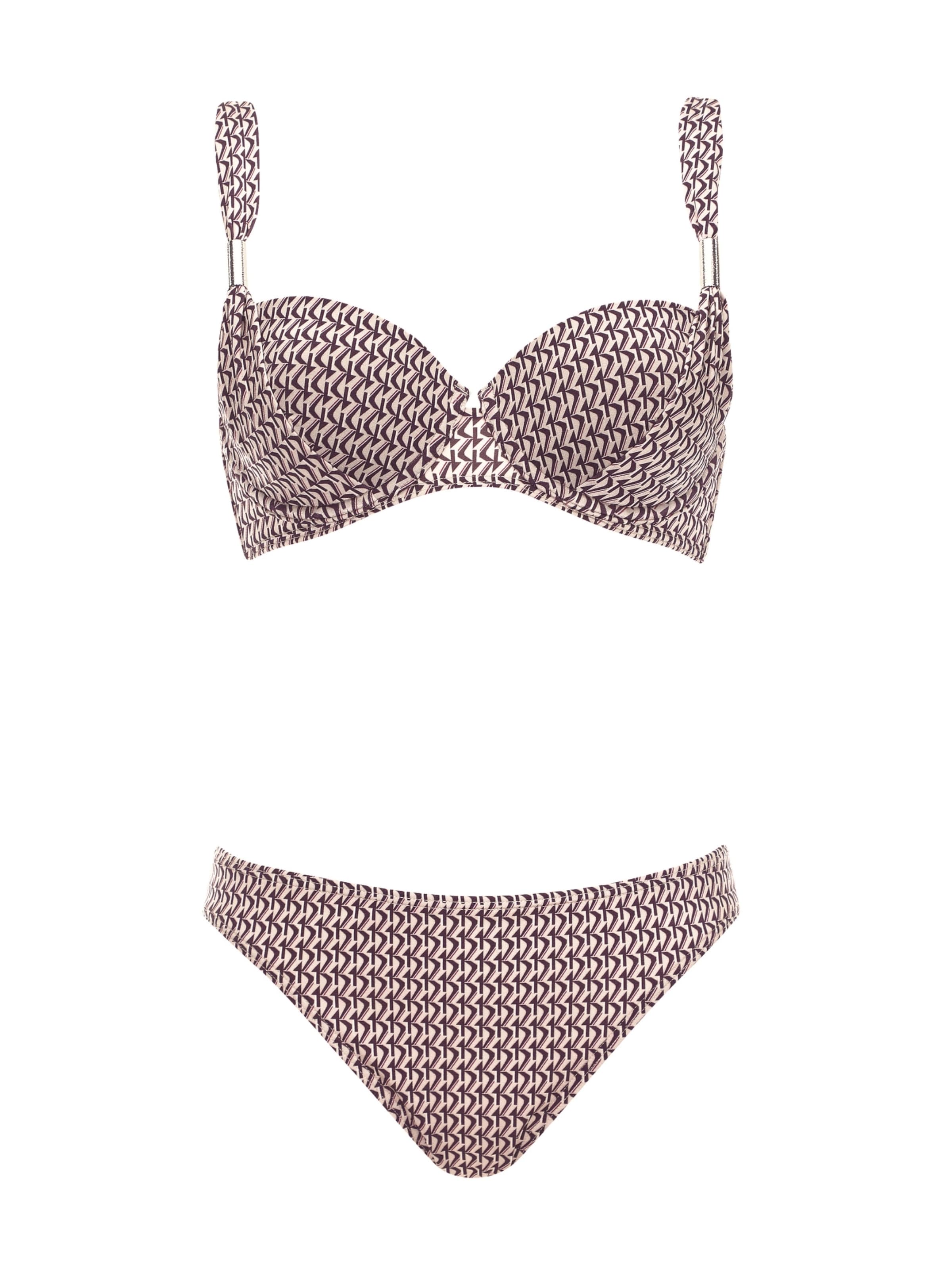 OLYMPIA T-shirt Bikini i rød: forside