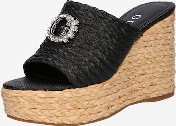 GUESS Pantoletter 'ELSIA' i svart: forside