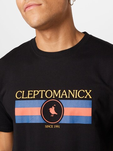 Cleptomanicx T-Shirt in Schwarz