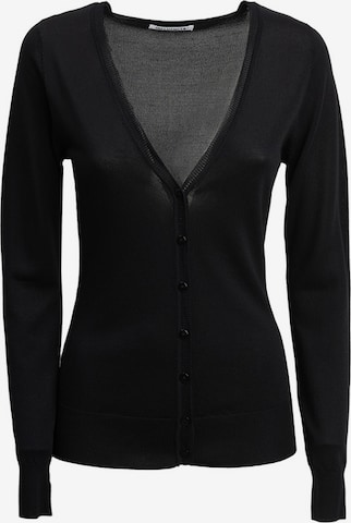 juoda Influencer Kardiganas: priekis