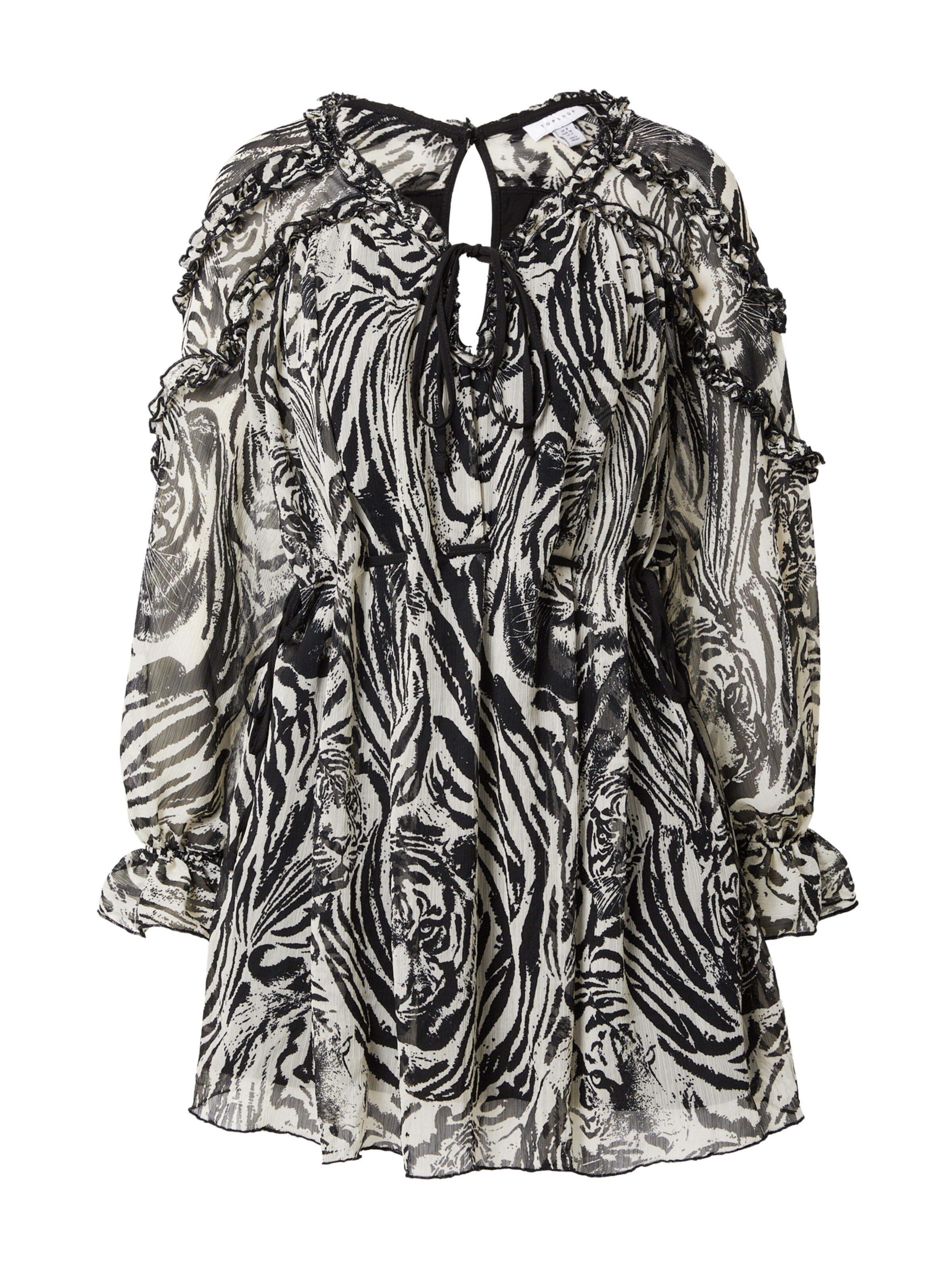 TOPSHOP Klänning i blandade färger: framsida