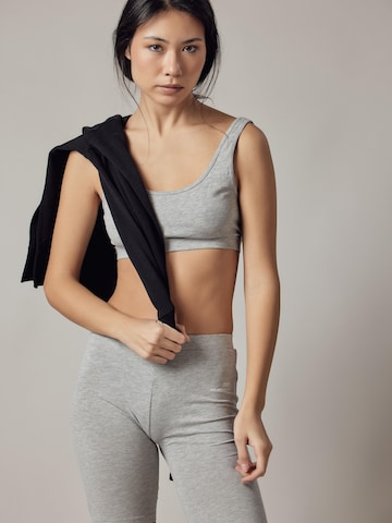 Skinny Leggings 'Biker' di OWN Off With Nature in grigio