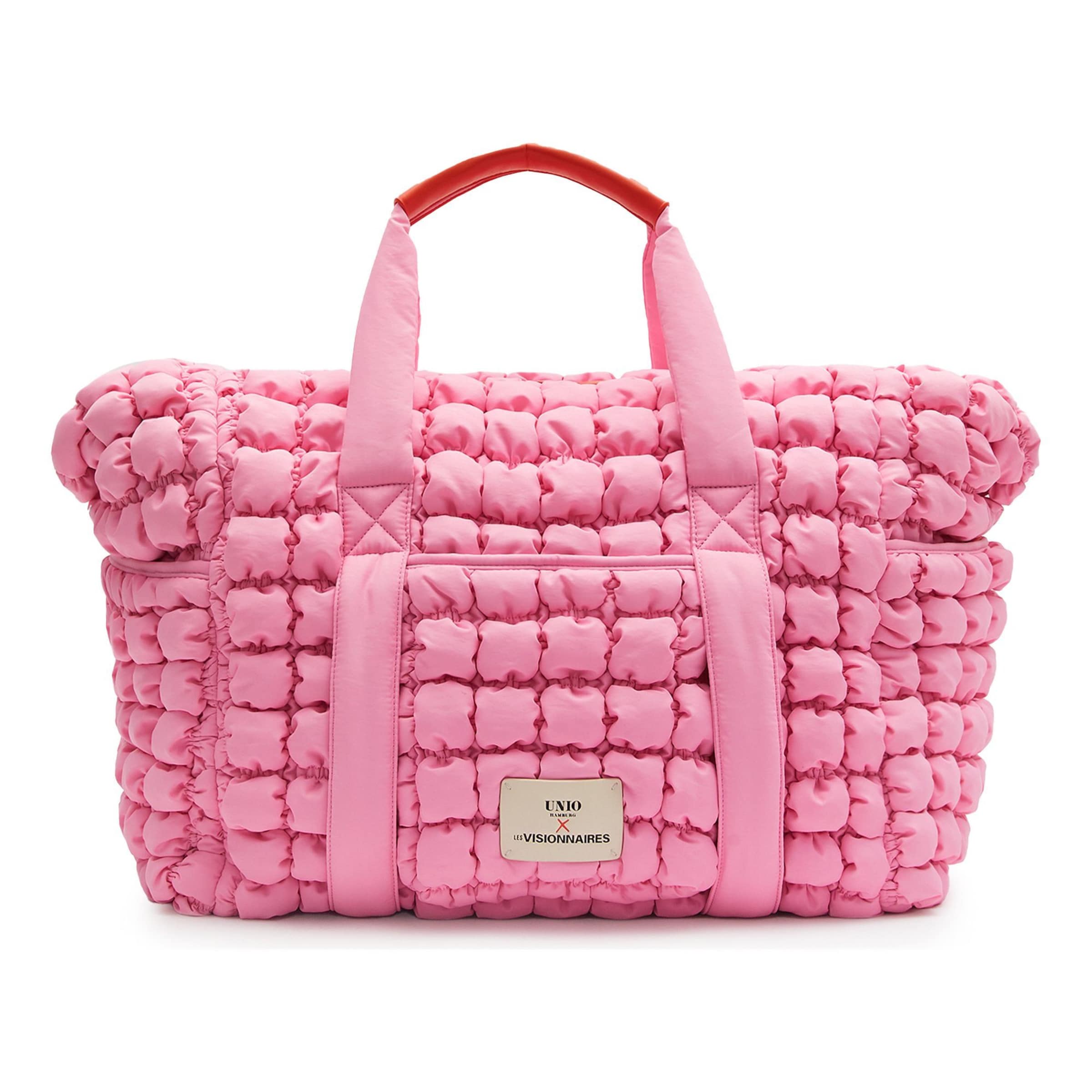 Les Visionnaires Shopper 'Unio' in Pink: front