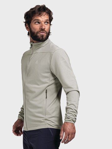 Schöffel Athletic fleece jacket 'Svardalen' in Grey